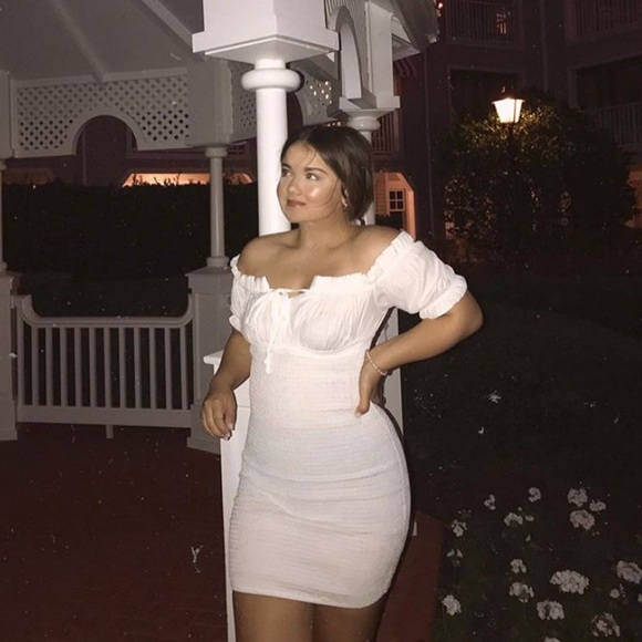 shein off the shoulder dress